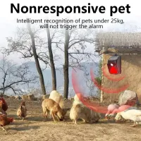 Solar Motion Sensor Alarm Light thumbnail 3