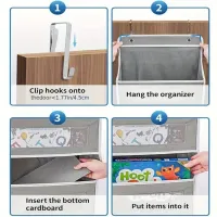 4-Pocket Over Door Hanging Organizer thumbnail 3