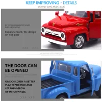 Red Alloy Toy Truck for Kids 2-8 thumbnail 3