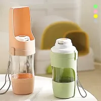 2-in-1 Foldable Pet Water Bottle & Food Bowl thumbnail 1