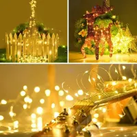 Solar LED Fairy String Lights thumbnail 5