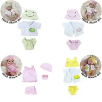 4 Styles Reborn Doll Clothes Set thumbnail 1