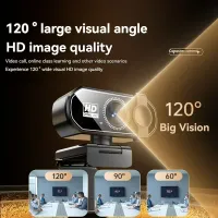 Lenovo Q27 4K Webcam with Autofocus thumbnail 3