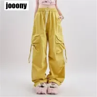 Harajuku Retro Baggy Straight Trousers thumbnail 2