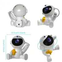 Astronaut Galaxy Projector Night Light thumbnail 5