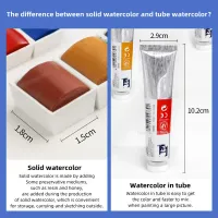 Picasso Watercolor Paint Blocks thumbnail 3