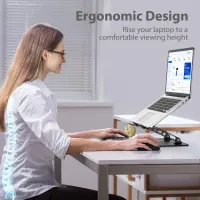 Adjustable Metal Laptop Stand thumbnail 2