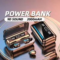 TWS Bluetooth 5.0 Earphones with LED Display thumbnail 1