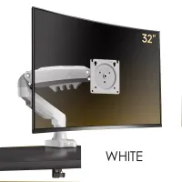 NB F80 Dual Arm Gas Spring Monitor Mount thumbnail 5