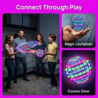 RC Magic Flying Ball Boomerang Drone Toy thumbnail 3