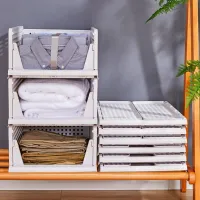 Foldable Closet Organizer Shelf thumbnail 5
