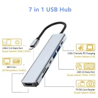 4K USB C Hub with HDMI & Card Reader thumbnail 2