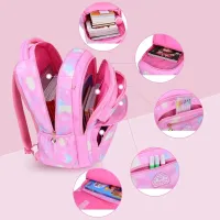Kawaii Pink Girls School Backpack thumbnail 4