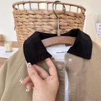 Kids Korean Baggy Windbreaker Jacket thumbnail 6