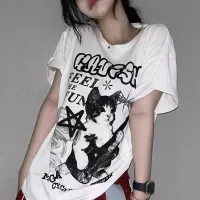 American Cat Rock Guitar Graphic Tee thumbnail 1