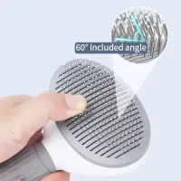 Stainless Steel Pet Grooming Brush thumbnail 4