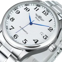 WINNER Minimalist Automatic Watch - Blue thumbnail 1
