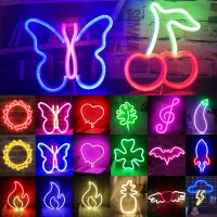 LED Neon Lights Sign - Wall Art Decor thumbnail 1