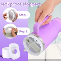 Stanley Cup Purple Tumbler Accessories Set thumbnail 2