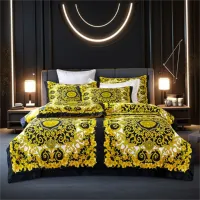 Luxury Baroque Bedding Set Queen King thumbnail 5
