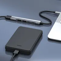 5-in-1 Aluminum Type C Hub with 60W PD thumbnail 5