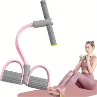 6-Tube Resistance Band Workout Set thumbnail 1