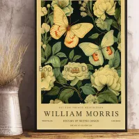Vintage William Morris Kraft Paper Poster thumbnail 5