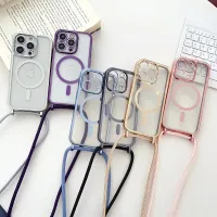 Crossbody Lanyard Plating MagSafe Case thumbnail 3
