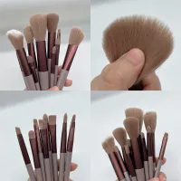 13-Piece Soft Makeup Brush Set with Bag thumbnail 5