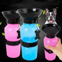 500ml Pet Travel Water Bottle Bowl thumbnail 2