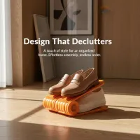 3-Tier Adjustable Shoe Storage Rack thumbnail 4