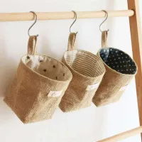 No Drill Jute Hanging Organizer thumbnail 4