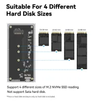 40Gbps M.2 NVMe USB 4.0 SSD Enclosure thumbnail 5