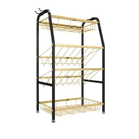 4-Tier Spice Rack with Knife Holder thumbnail 3