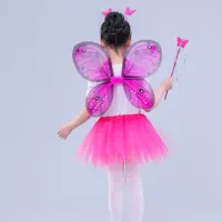 Fairy Princess Costume Set with Wings thumbnail 5