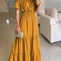 Green Boho Maxi Summer Dress thumbnail 6
