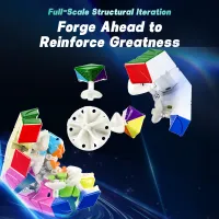 YJ Yuhu V3M Megaminx Maglev Cube thumbnail 3