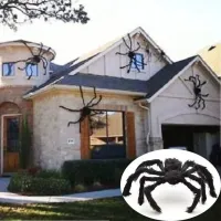 Halloween Big Plush Spider Decor thumbnail 2