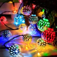 Moroccan Ball Fairy Lights thumbnail 5