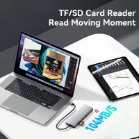 8-in-1 USB C Hub with SSD Storage thumbnail 3