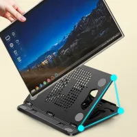 8-Gear Adjustable Laptop Cooling Stand thumbnail 5