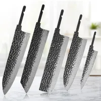 DIY Damascus VG10 Knife Blanks Set thumbnail 1