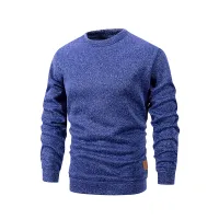 Men's Fleece Lined Crew Neck Sweatshirt thumbnail 2