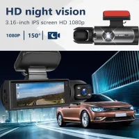 1080P HD WiFi Dash Cam with Night Vision thumbnail 2