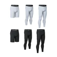 Men's Compression Sports Leggings Pants thumbnail 2