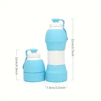Collapsible Silicone Sports Bottle thumbnail 5