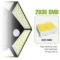 Solar Motion Sensor Wall Lights thumbnail 3
