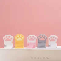 Kawaii Cat Paw Sticky Notes Set thumbnail 2