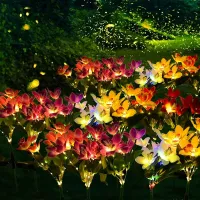 Solar Flower Lights - Multi Color LED thumbnail 4