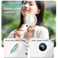 Portable USB Mini Handheld Fan with Nightlight thumbnail 3